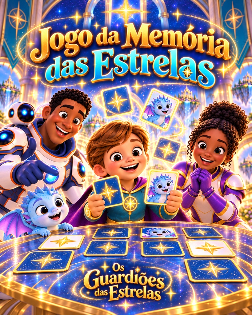 Jogo da Memória das Estrelas